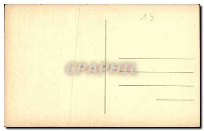 MARSEILLE — La fontaine Cantini — Verso