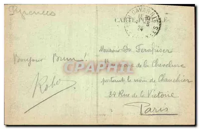 Gavarnie — O Circo e a Hóspedaria do Pont de Neige — Editor não identificado, n° 331 — Verso