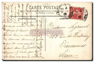 Marseille — Park Borély — Brzegi jeziora — LL. — Rewers