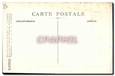 Calanque d'EN VAU e Rocher de l'Aiguille — CANNES — Verso