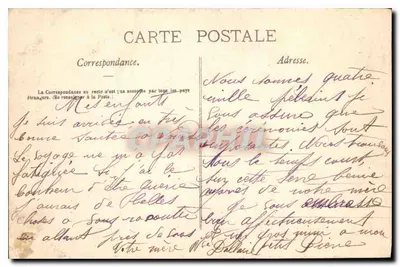 Lourdes — A Grotta Milagrosa — Pyrénées Illustrées, n° 599 — Verso