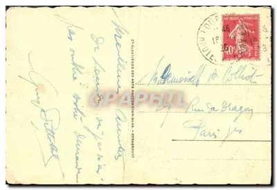 Lourdes - Bazylika i Fer à Cheval — Wydawca: Alsaïenne des Arts Photographiques, Strasbourg — Rewers