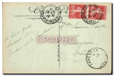 Lourdes — A Gruta — Séléoka, n°207 — Verso