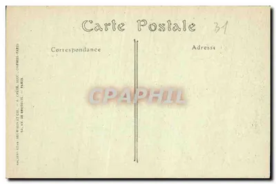 Toulouse — De Sint-Serninkerk — ND. Fot. — Achterkant