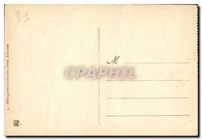 Luchon - Ogólny widok z Cazarilh — Héliogravure Laboada frères, Toulouse, n°31 — Rewers