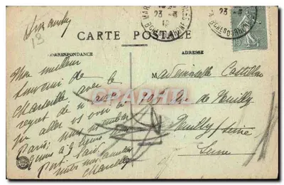 Marseille — Igreja dos Cartuxos — E. L. n°99 — Verso
