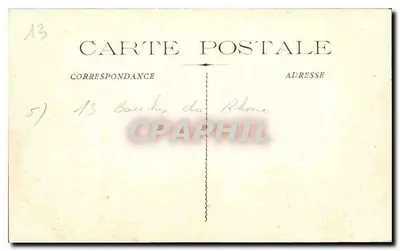 Marsiglia - Panorama del Forte Saint-Jean e della Joliette - I.C. — Verso
