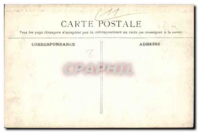 Carcassonne — Ogólny widok z zachodu, przy brzegach rzeki Aude — Most Nowy i Most Stary — Wyd. N.G. — Rewers