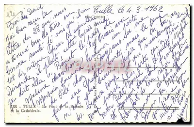 Tulle - O Ponte e a Catedral — Graphphil, n° 188 — Verso