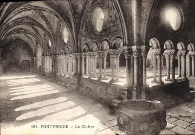 Fontfroide — O Claustro — Édit Biescop, n° 191