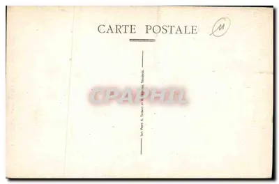 Miasto Carcassonne — Zabytkowe Obrony — Wydawca A. Thibat, Toulouse — Rewers