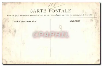 Carcassonne — Wieża Inkwizycji — Perspektywa zamku — Wyd. N.G. — Rewers