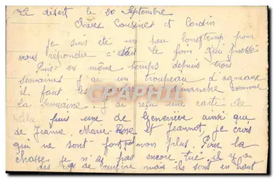 Bilhete postal antigo La Drome Illustree Env de Chatillon en Diois Hameau e Rochers d'Archiane Automóvel — Verso