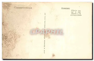 Valence — Ogród Champ-de-Mars — Kioszek muzyczny i Crussol — LL — Rewers