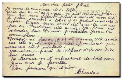 LOURDES. Bazylika, widok z góry z zamku-fortu — wydawca nieznany, nr serii 17 — Rewers