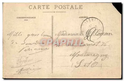 Lourdes — Zamek Wzgórzowy — Wydawca: Les Pyrénées, nr 42 — Rewers