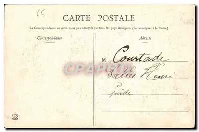 Het Vignemale gezien vanaf Mail Antony — De Hautes-Pyrénées — uitgever Lucien Brist (n° 231) — Achterkant