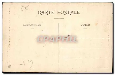 Łokieć Marboré i jego lodowiec (Cirque de Gavarnie) — Hautes-Pyrénées — Phototypie Labouche Frères, Toulouse, n°261 — Rewers