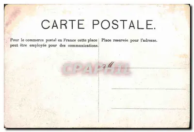 Tarjeta postal antigua Lourdes Teleférico del Grand Ger el Viaduc — Reverso