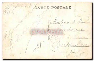 Gavarnie (H.P.) — La Grande cascata — G.C. 47 — Verso