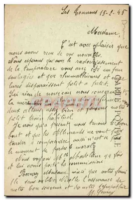Chatillon-en-Diois — Mont Giandaz (altitude 2045 metros) — Verso