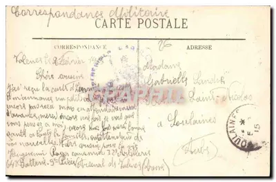 Valence — Widok z Granges — LL, n°111 — Rewers