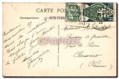 Montélimar (Drôme) — Ponte de Pedra — B.F. n°10 — Verso