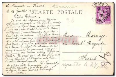 O Vercors pitoresco — Rota dos Grandes Goulets — Paul Boyer, Romans, n°150 — Verso