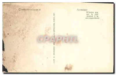 Valência — O Parque Jouvet — editor Letellier, n°12 — Verso