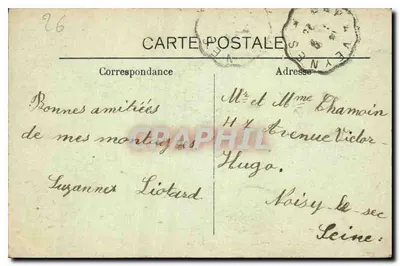 LUC-en-DIOIS (Drôme) — Wodospad i jezioro — Wydawnictwo Blain — Tabacs — Rewers