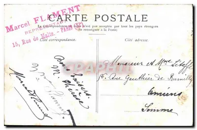 Paryż — Dôme des Invalides — Wydawnictwo Bibliothèque Française — Rewers