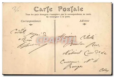 Châteauroux — Katedra Najświętszej Maryi Panny — Wydawca nieznany, nr 66 — Rewers