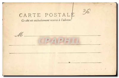 Châteauroux — Jezioro Publicznego Ogrodu — CL. Nowe Galerie — Rewers