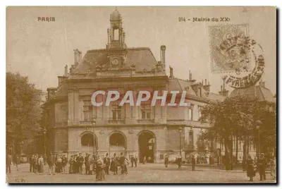 Paris — Prefeitura do 20º — C.P. 984