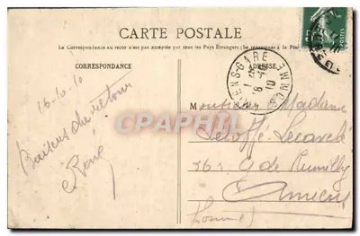 Katedra w CHARTRES — Panny z Kolumny — Ch. Foucault, Dreux — Rewers