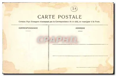 Kościół Daurade — kaplica NMP Czarnej — Fototypia Labouche Frères Toulouse — Rewers