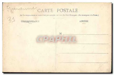 Saint-Gaudens - Interior da Colegiata - Abadie, livreiro, em Saint-Gaudens — Verso
