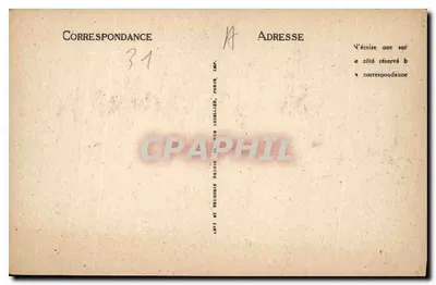 Toulouse — Wieża Augustynów — wydawca LL — Rewers