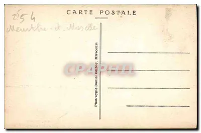 Nancy — Hémicycle da Carrière — D. D. — Verso