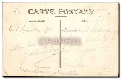 NANCY — Arco di Trionfo (lato Piazza Carrière) — Fototipia F. Oedovins, Nancy — Verso