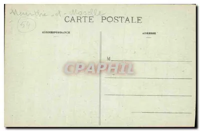 NANCY - Hémicycle da Carrière - Palácio do Governo — Verso