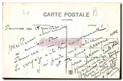 Toulouse — A Casa de Pierre — L. M. — n°73 — Verso