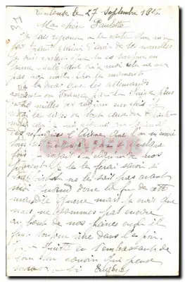 Toulouse — Prairie des Filtres — Garonne i dzwonnica Dalbade — Wydawnictwo Clémence-Isaure — Rewers