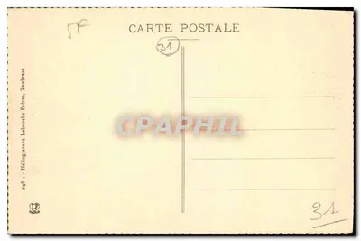 Luchon - Park Quinconces - Buvette du Pré — seria Hélio - 8 — Rewers