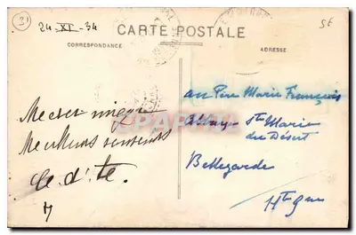 Grenade-sur-Garonne — Wnętrze kościoła — wydawca Benet — Rewers