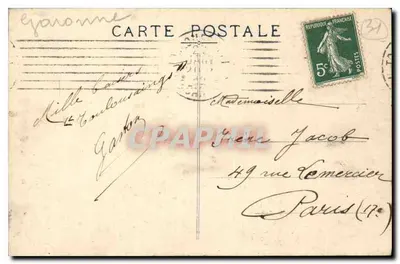 Toulouse — Capitole — O Teatro — J. Longi & Bercher, Toulouse — Verso