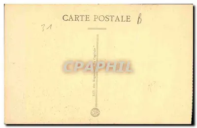 Toulouse — O Donjon do Capitole — Editora dos Magnanier do Capitole — Verso