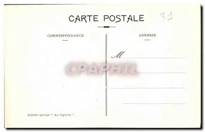 Toulouse — La Chiesa di San Sernin — Edizione speciale 'Au Capitole', n°120 — Verso