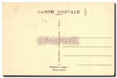 Toulouse — A Catedral São Etienne (século XIII) — Gaby, n°103 — Verso