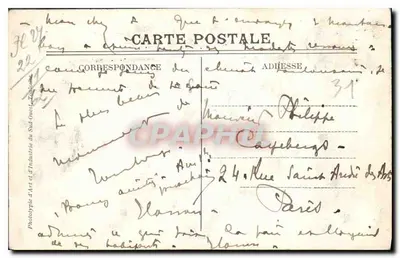 Toulouse — The Capitol — Phototypie d'Art et d'Industrie du Sud-Ouest — Back